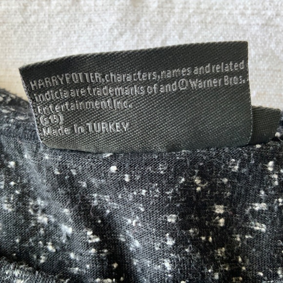 Women’s Harry Potter Dark Gray Stretch T-shirt size 18 & Owl Earrings gift - Picture 8 of 13